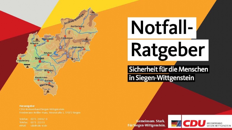 Notfall Ratgeber Der Cdu Siegen Wittgenstein Cdu Kreisverband
